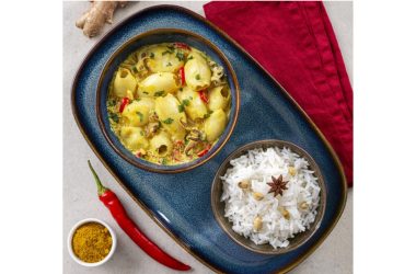 Caril de Lulas Limpas aos Coentros e Malagueta