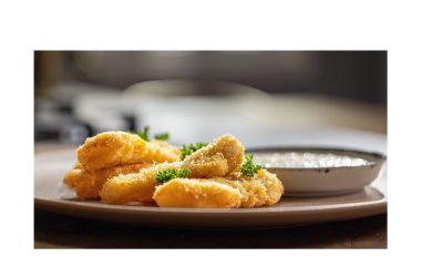 Panados de Pescada com Molho Tártaro