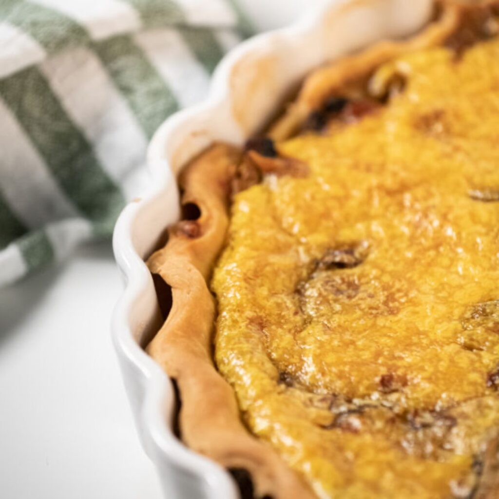 Quiche de Cogumelos
