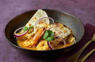 Caril de Peixe com Gambas