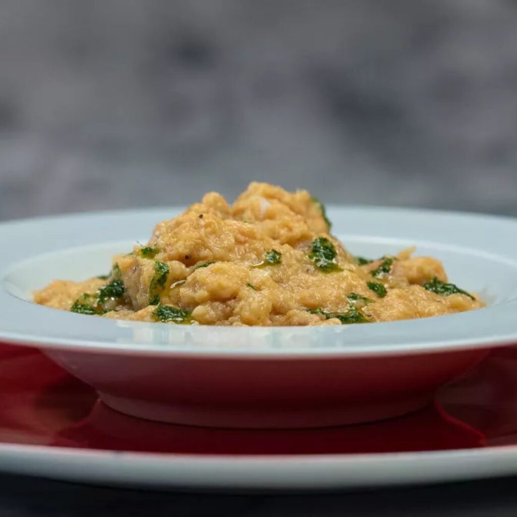 Açorda de Tomate de Bacalhau