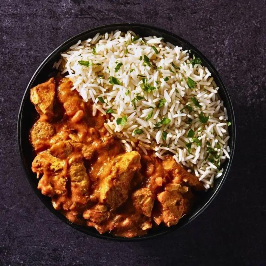 Arroz Basmati com Frango Exótico