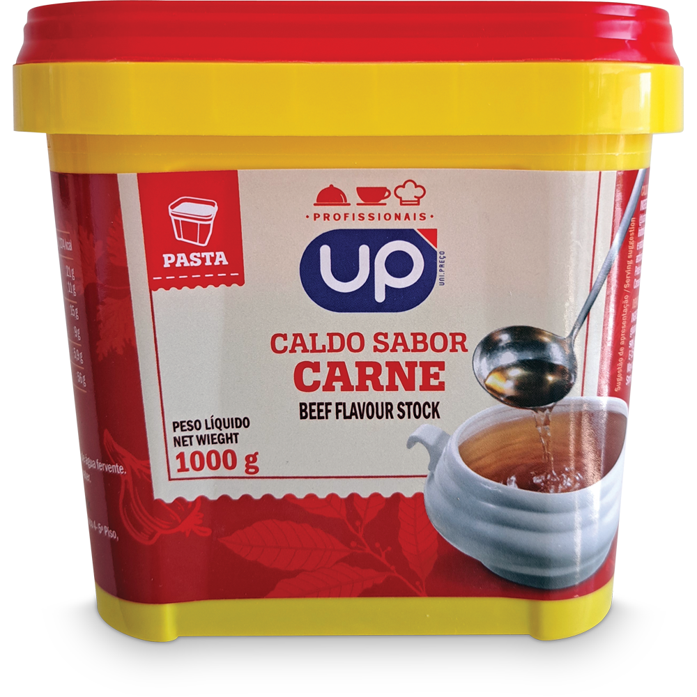 Caldos de Carne em Pasta UP Balde
