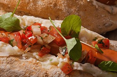 Hot dog de Salsicha Frankfurt