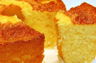 Bolo de Arroz Cru (Sem Glúten)