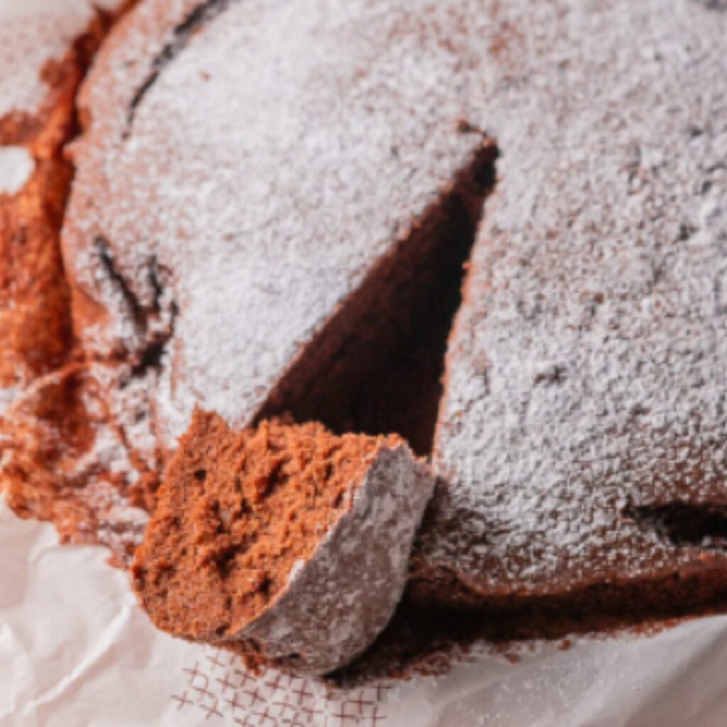 Brownie de Arroz e Cacau