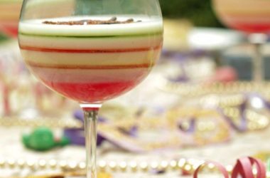 Gelatina Colorida com Gin