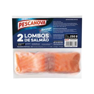Lombos de salmão sem pele Pescanova
