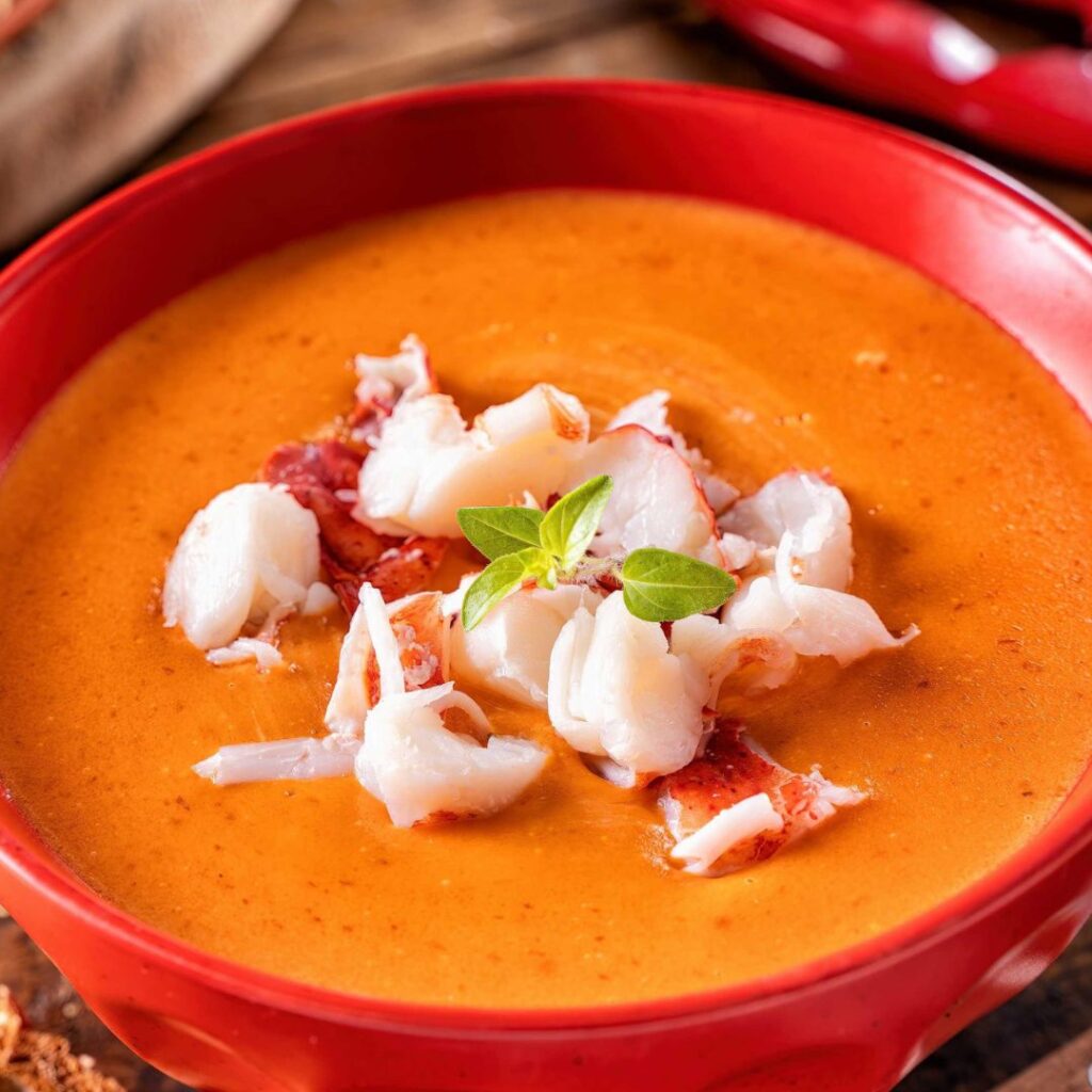 Sopa de Creme de Lagosta