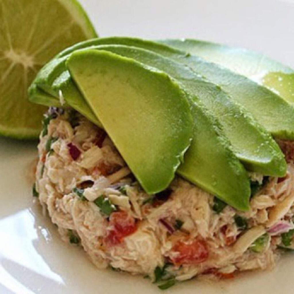 Ceviche de atum em conserva
