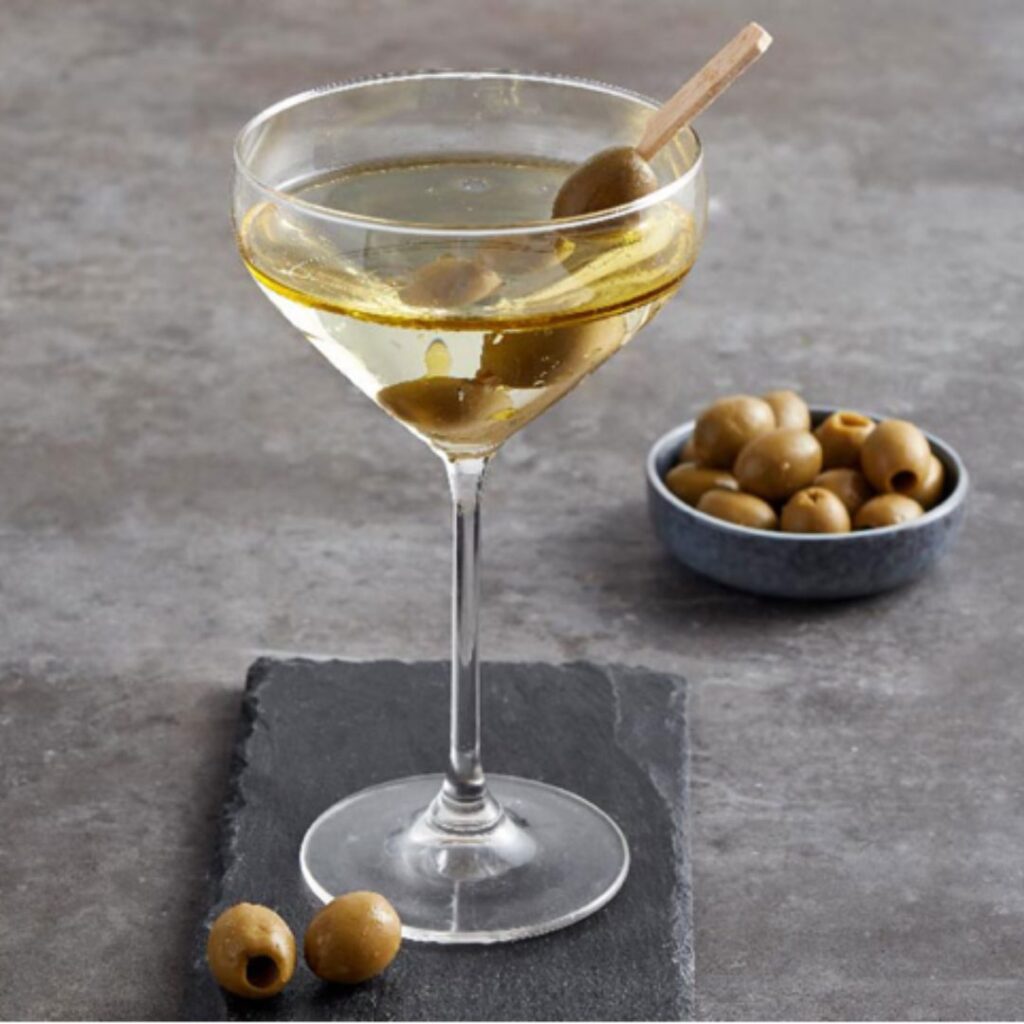Cocktail de Martini com Azeite
