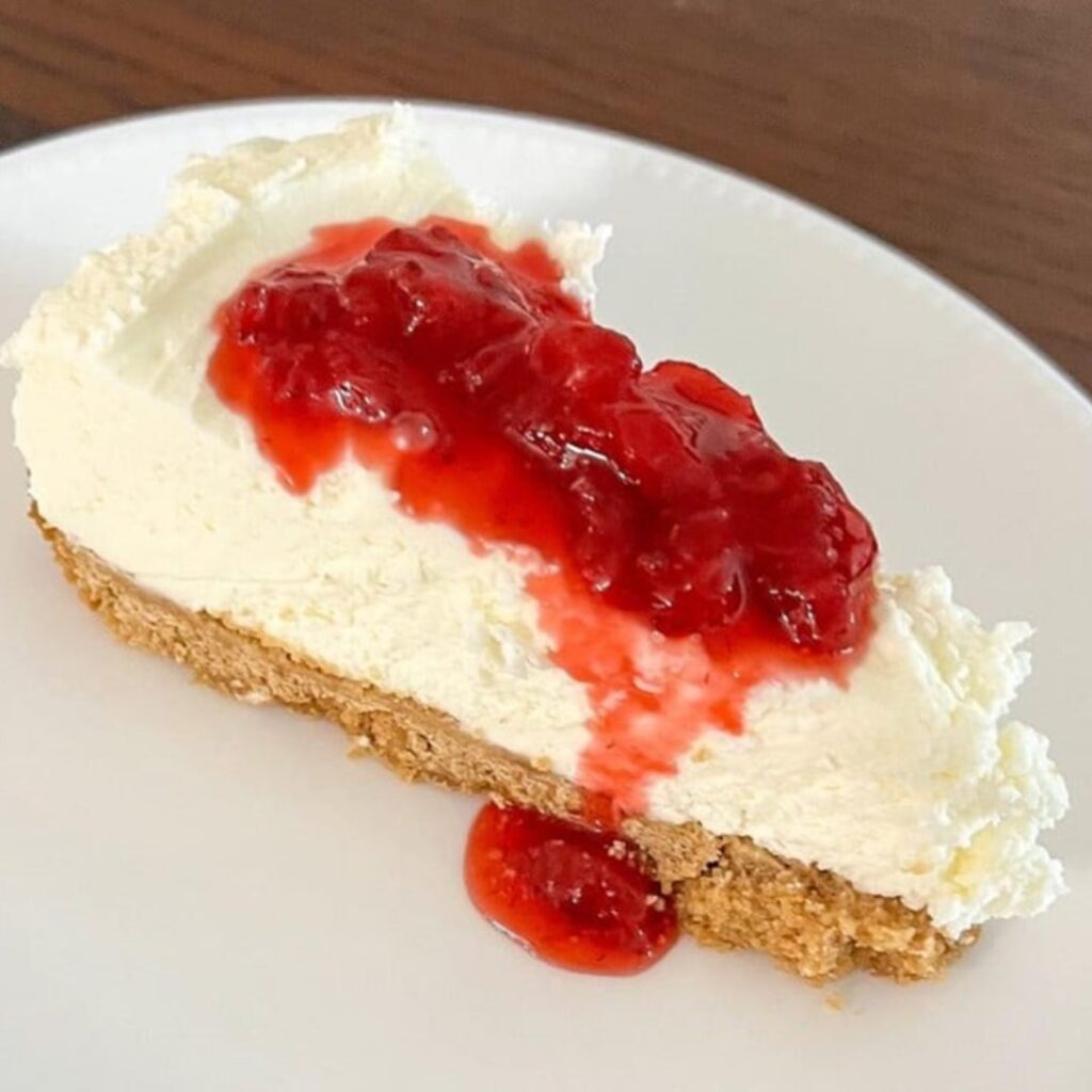 Cheesecake sem assar
