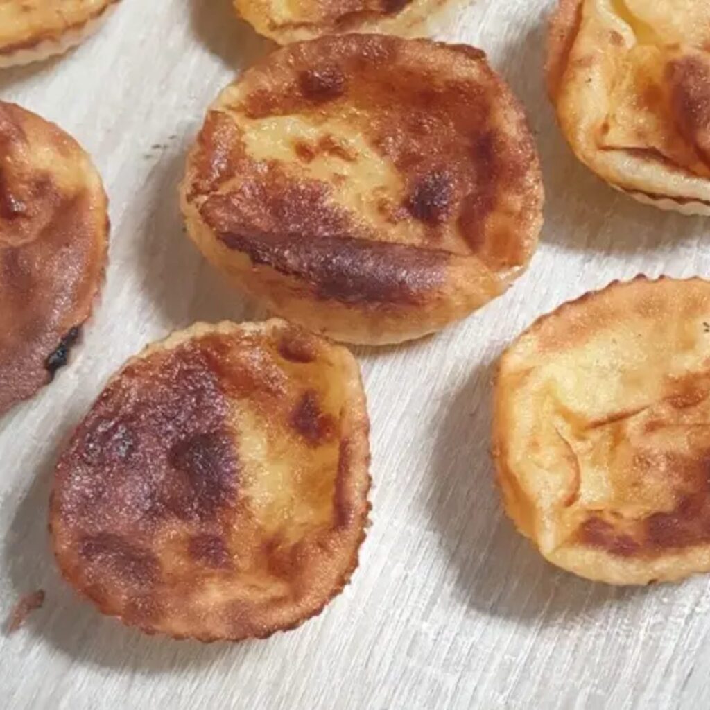 Queijadinhas de Leite na Airfryer