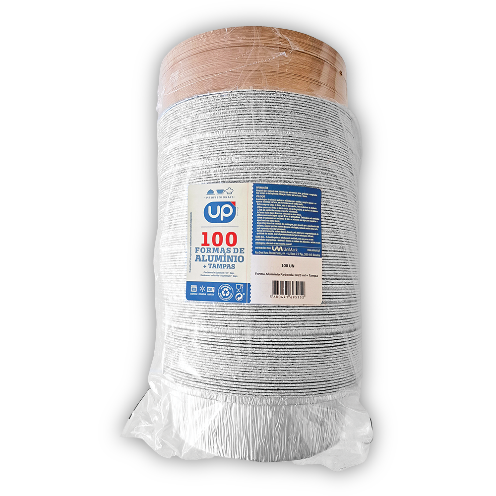 Forma Alumínio Redonda 1420ml UP Home