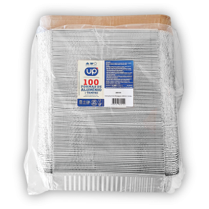 Forma Alumínio Retangular 2200ml UP Home