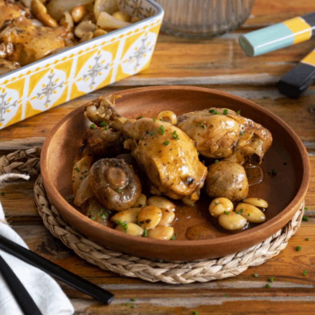 Frango com Amêndoas