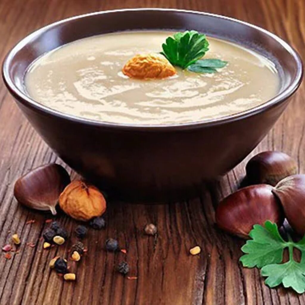 Sopa de castanhas