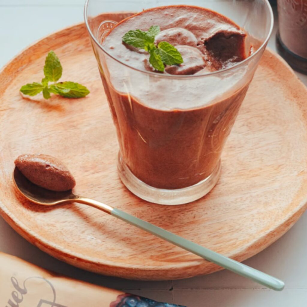 Mousse de Chocolate e Menta