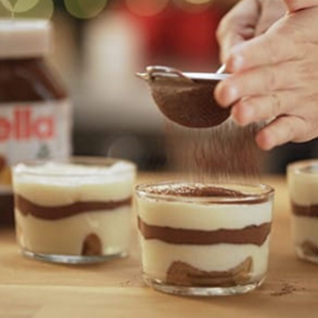 Mini Tiramisu de Nutella