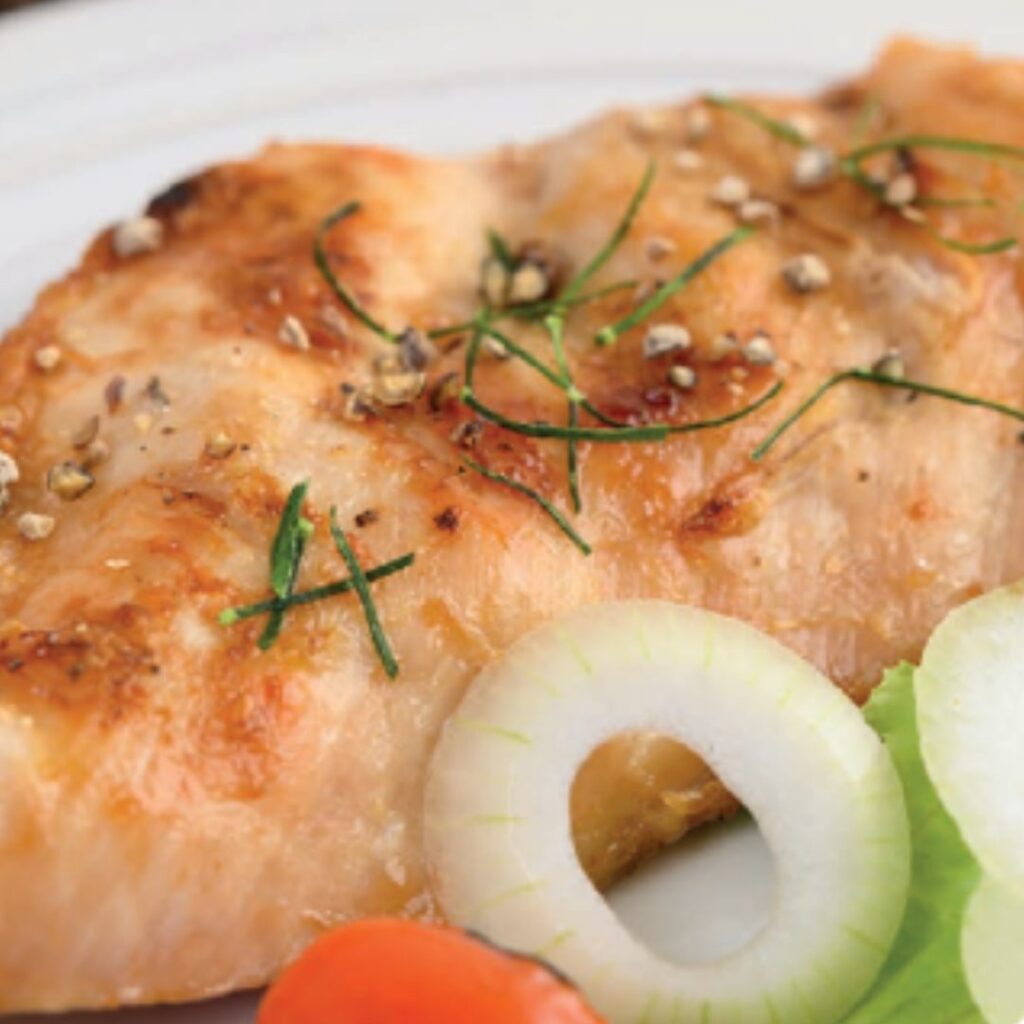 Peitos de Frango com Açafrão das Índias