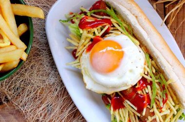 Cachorro Frankfurt à Portuguesa