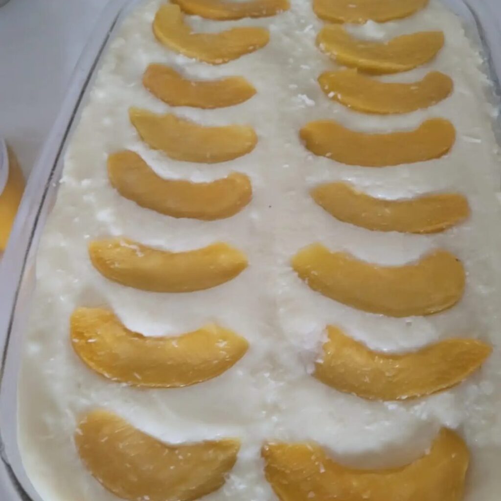 Pavê de Pêssego