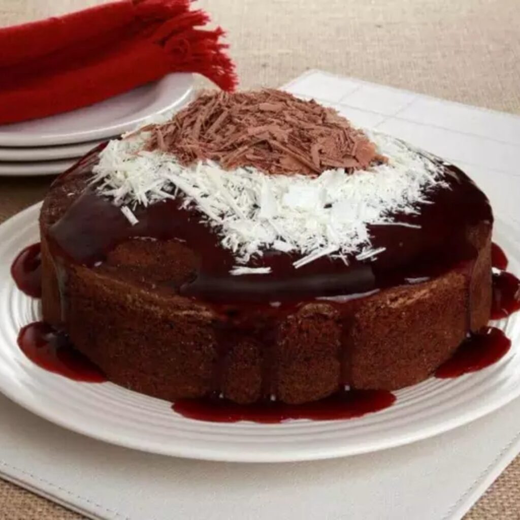 Bolo de Chocolate e Vinho Tinto