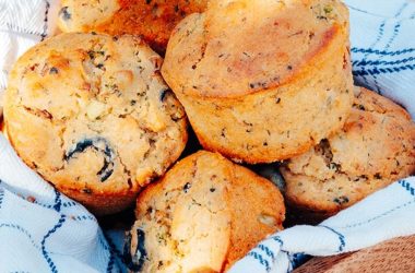 Muffins vegan de Arroz Carolino com vegetais