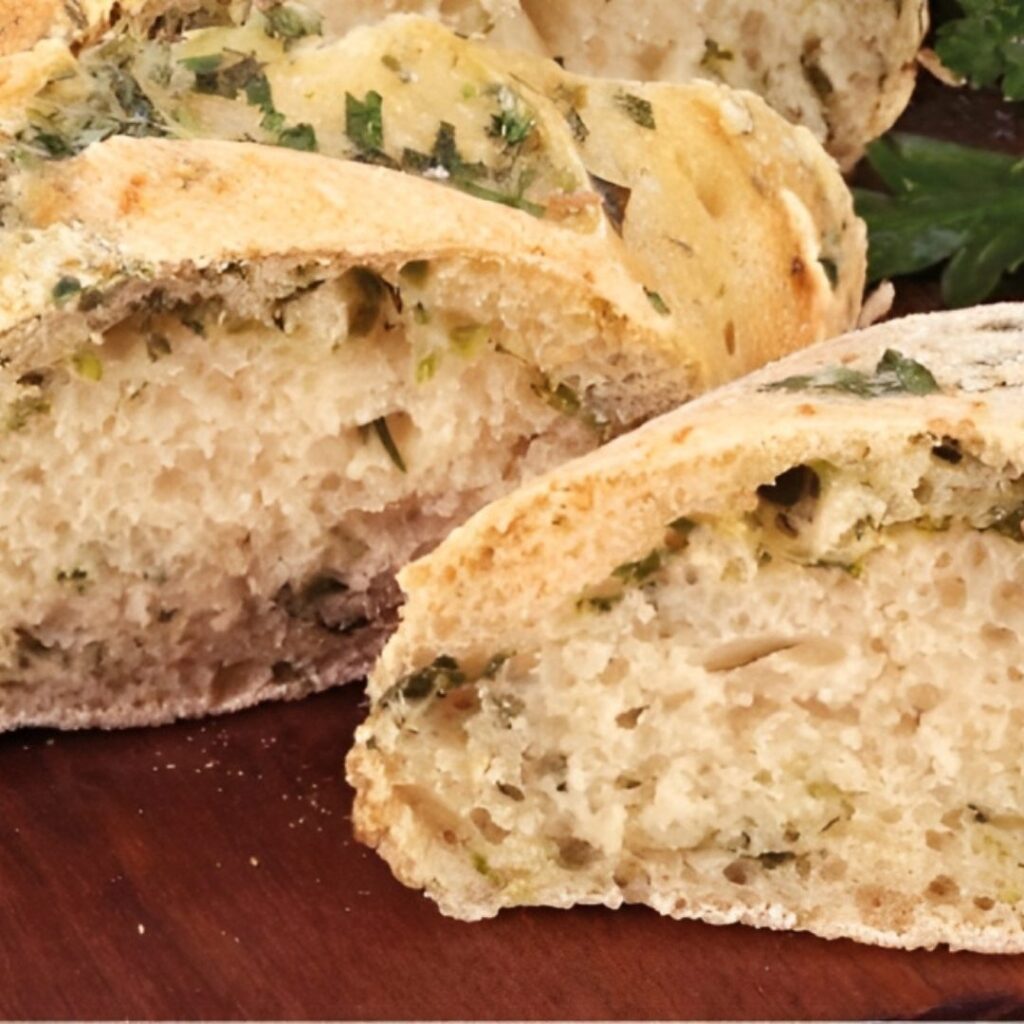 Pão de Alho e salsa