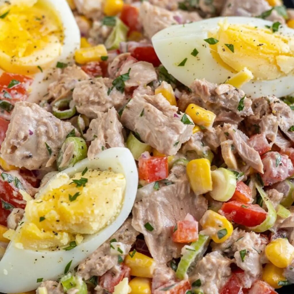 Salada de Atum com Legumes