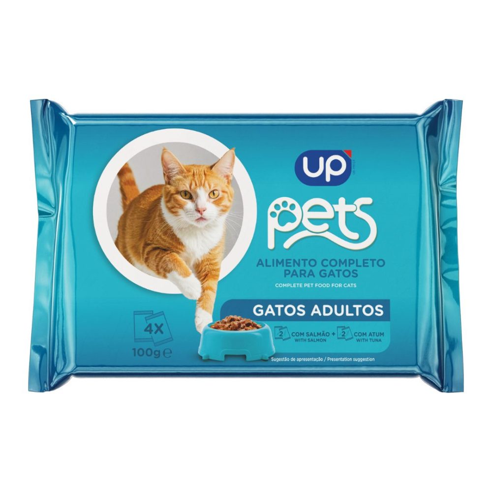 Alim.  Húmido Gato Peixe