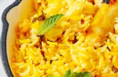Biryani com Arroz Basmati