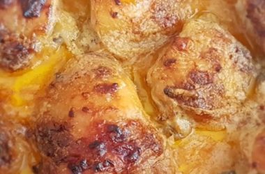 Frango no forno com natas
