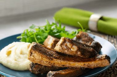 Entrecosto com molho de café Sical e especiarias