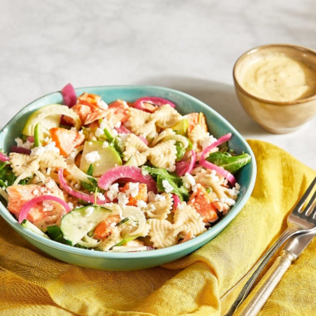 Salada de salmão