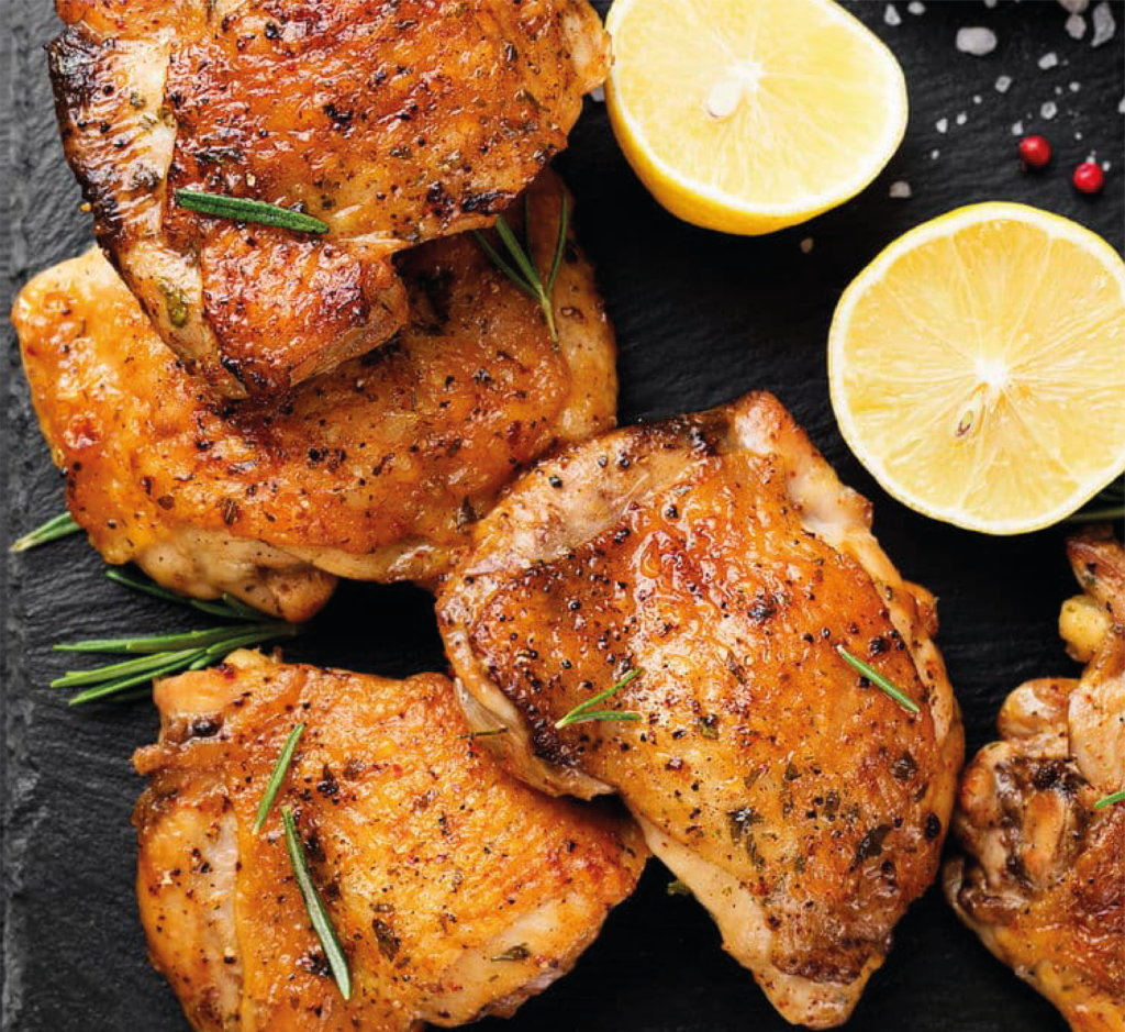 Sobrecoxas de Frango com Maionese