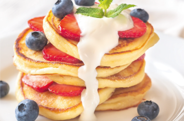Panqueca Americana com Frutas