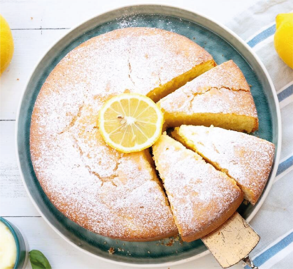 Bolo de Claras com Limão, Azeite e Mel