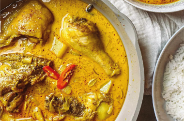 Malaysian Chicken Curry (Curry com Frango)