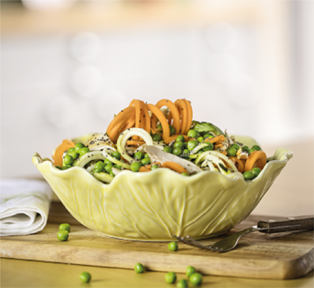 Salada de Frango e Legumes