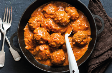 Almôndegas Vegetarianas com Molho de Tomate