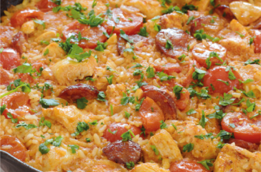 Arroz de Frango e Chouriço
