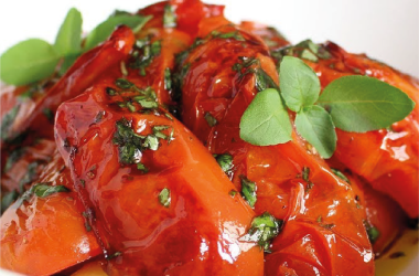 Tomates com Azeite e Manjericão