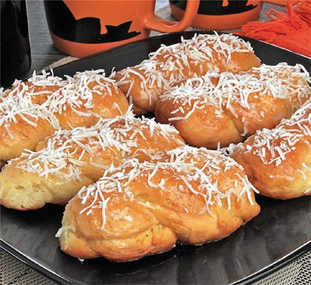 Pão Doce com Coco