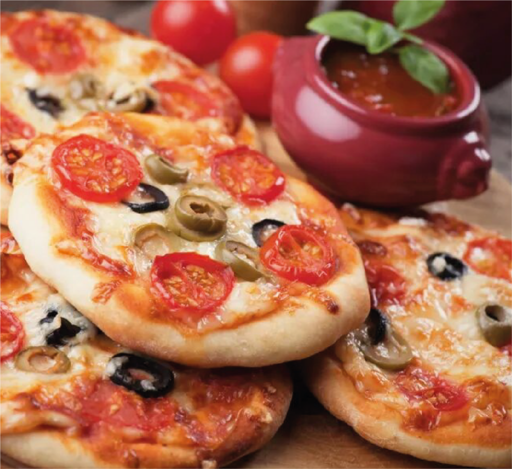 Mini Pizzas Caseiras