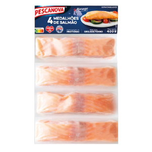 Medalhões de Salmão Pescanova