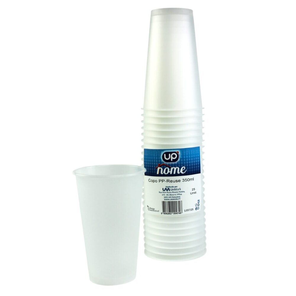 Copo Reutilizável 350ml UP Home