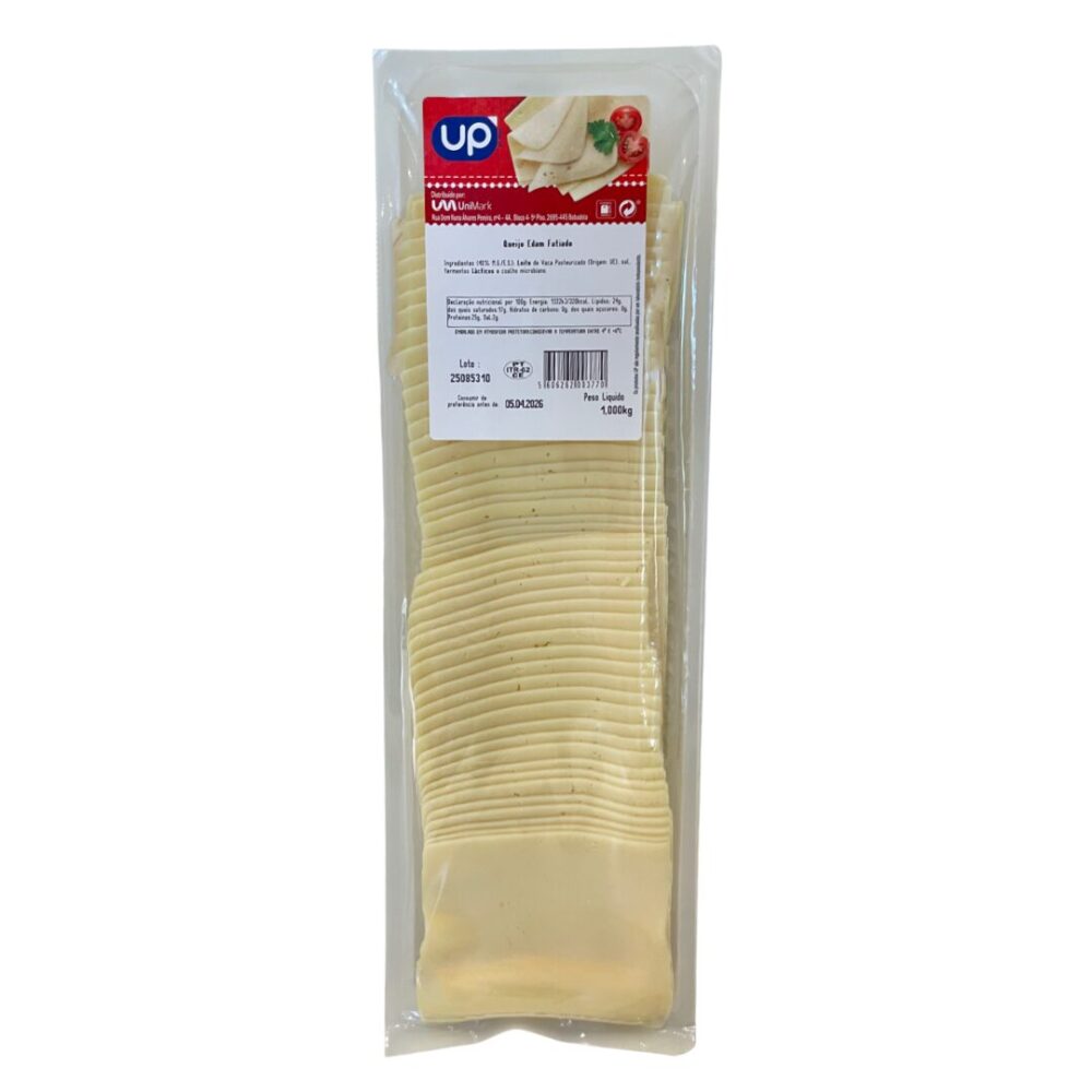 Queijo Edam UP Fatiado