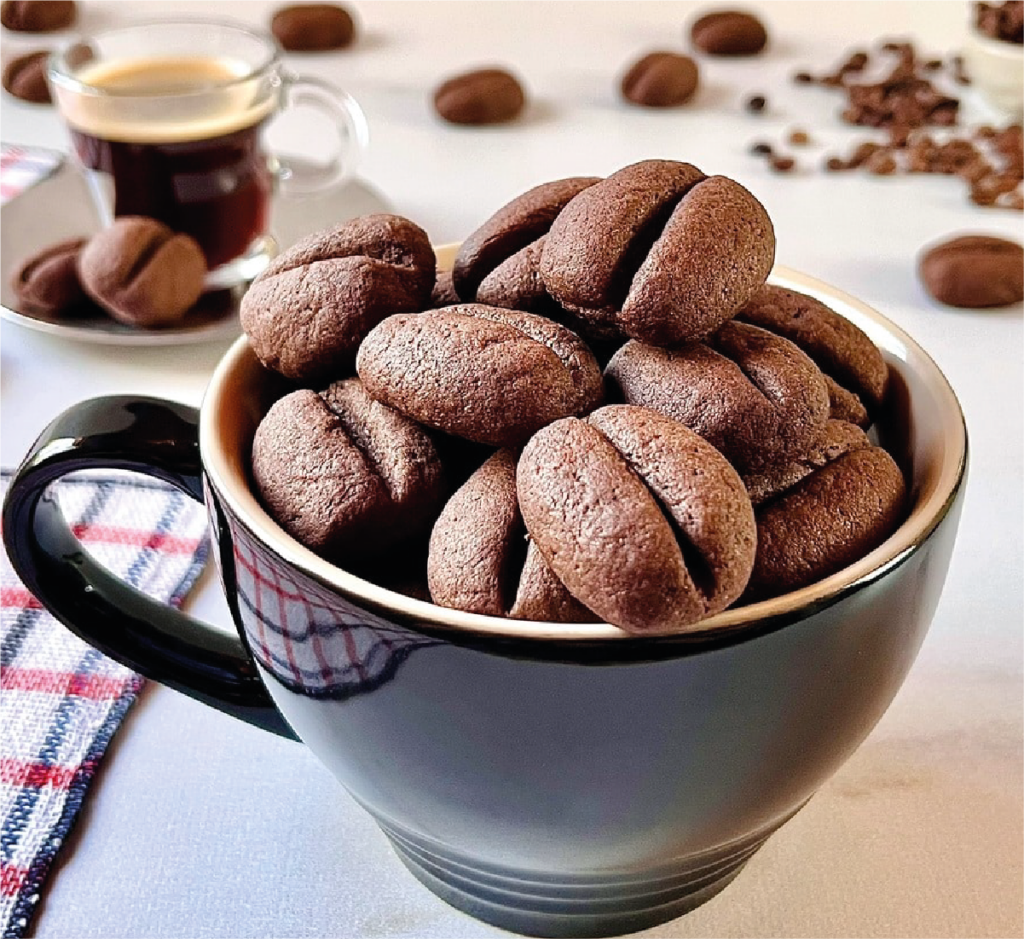 Biscoitos Amanteigados de Café