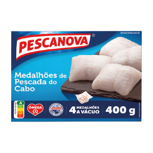 Medalhões de Pescada do Cabo 400g